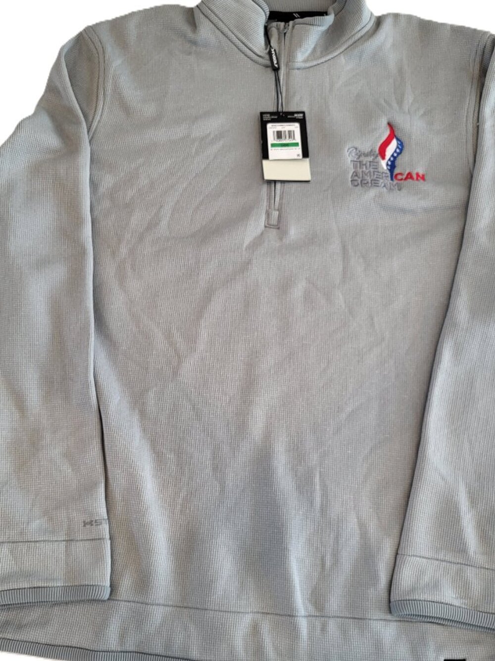 Under Armour Storm SweaterFleece Gray Quarter Zip Men's L NWT